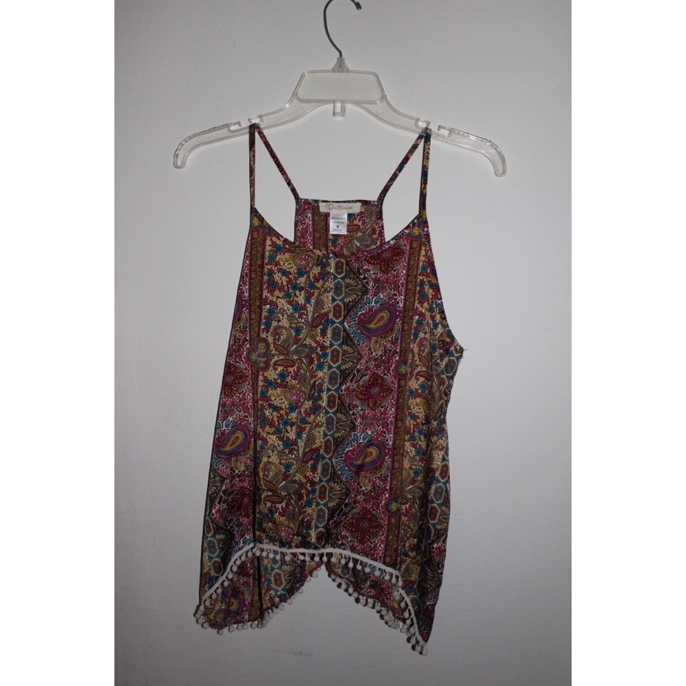 Paisley Open Back Top